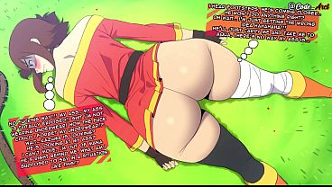 Megumin recibe follada anal de kasuma despues de una explocion