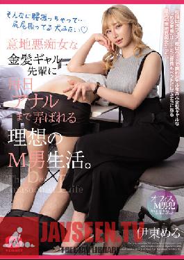 An Ideal M Man Life Where A Mean Slut Blonde Gal Senior Plays With Anal Every Day. Mel Ito