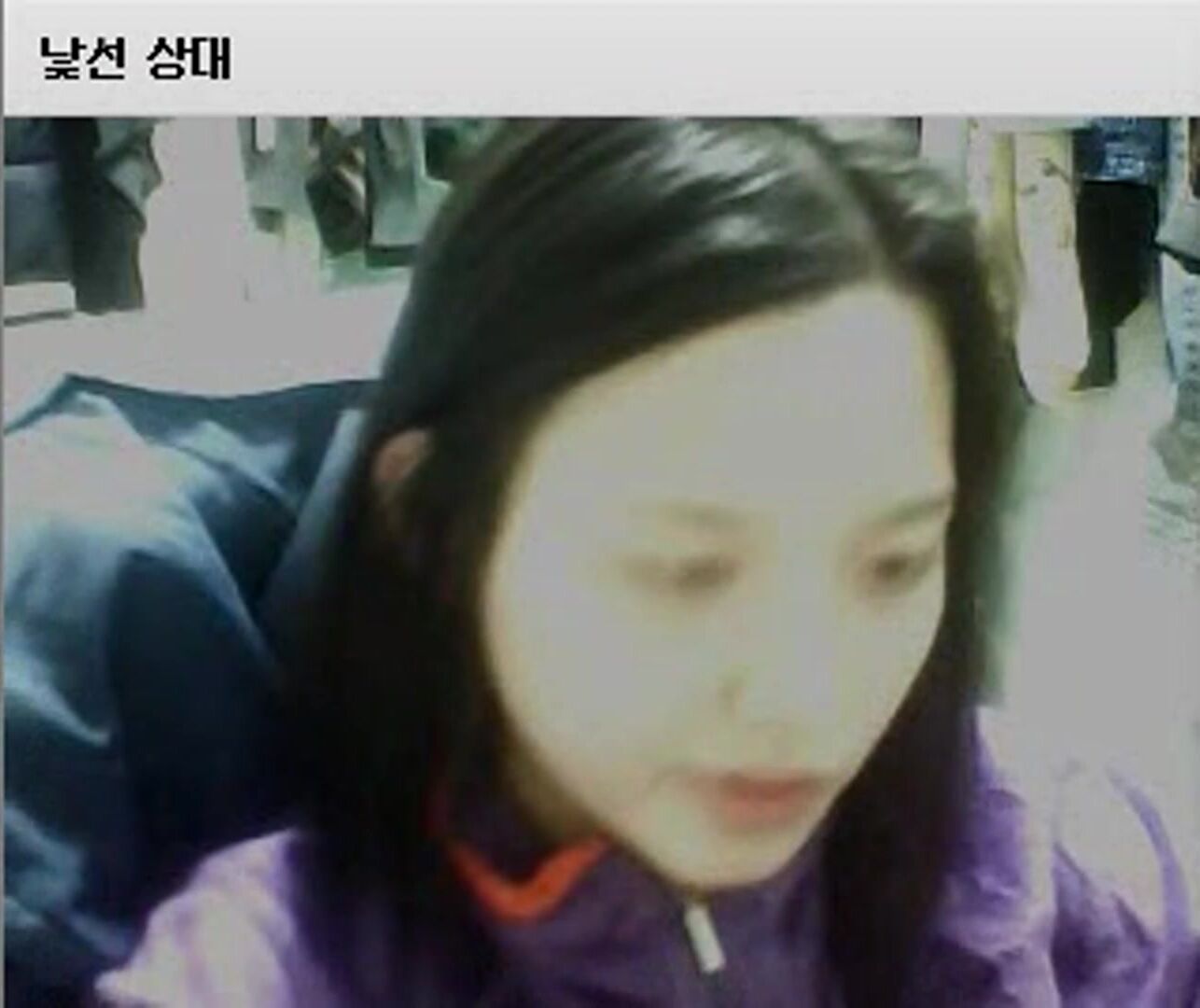 (한국야동) 고전 랜덤채팅 단발머리 귀요미 korean porn vip