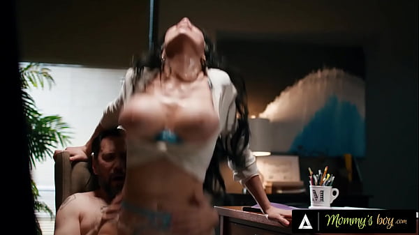 MOMMY'S BOY - Sexy Stacked MILF Little Puck Gets FISTED & DESTROYED In Her Office By Horny Coworker