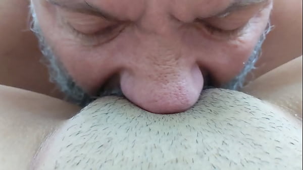Mature stepdad teaches Latina stepdaughter how her pussy should be savored