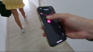 Public Multi-Squirt Adventure: Lush vibrator in real places