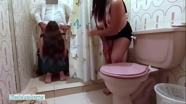 Nurse finds the doctor fucking a patient in the hospital bathroom / PART 1 / NicoleLondrawer / Chiquicandy