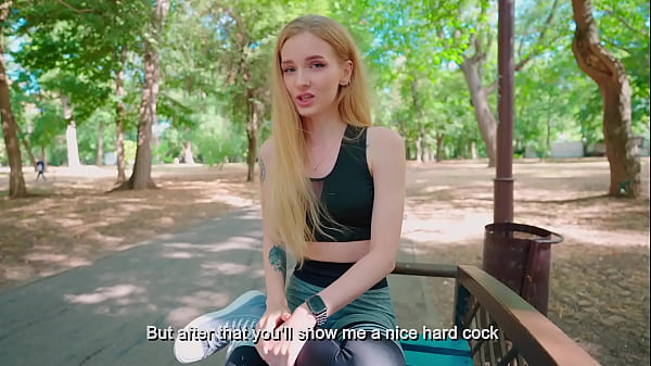 I'll show you my tits in the park in exchange for your coffee and hard cock