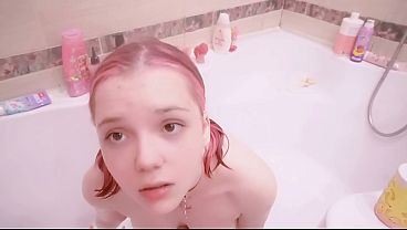 my TEEN stepSister masturbating in shower, I need to help her!