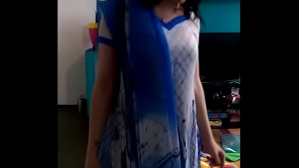 Gori mam trying salwar kameez