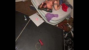 Latina comes over to get bent over