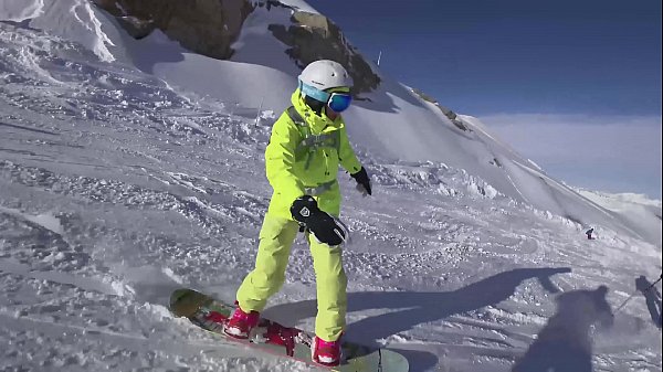 4K Public cumshot on mouth in ski lift Part 1, 2