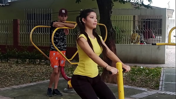 MY CHEATING COLOMBIAN STEPSISTER WAS TEACHING ME HOW TO EXERCISE AND IN THE END WE HAD AS MUCH SEX AS I HAVE ALWAYS WANTED TO- PORN IN SPANISH-
