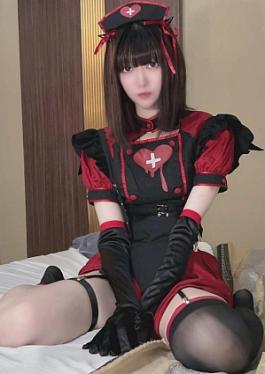 That girl with beautiful 172cm legs and a black erotic nurse uniform, stepped on her and fucked her inside 172cm beautiful legs and was stepped on in a black erotic nurse suit and fucked inside