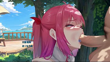 Hentai Game – Thick Blonde & Slutty Redhead College Girl Sex Gallery - Mushroom Island Work Diary - Full Hentai CG 2