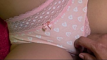 I go towards my stepdaughter and when I touch her her panties get wet