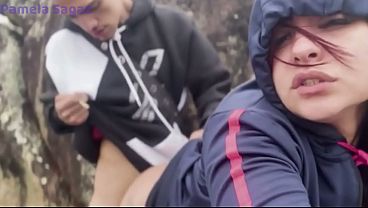 The young guy, being wicked, fucked me good in front of everyone on the beach.