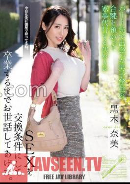 Instead Of Taking Care Of A Male Student Who Met At The Part, I Took Care Of My SEX As A Replacement Condition Instead Of Doing Housekeeping, Until I Graduated.Nami Kuroki
