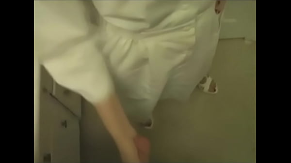 Naughty nurse gives patient a handjob