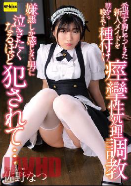 Seeding A New Maid Who Came With Hope From Morning Till Night Convulsive Processing Training A Man Who Feels Only Disgust Commits So Much That He Wants To Cry Natsu Sano