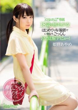 Kawaii * Exclusive 18-year Old Hairless Girl Suddenly Suddenly Made Me Awake Debut With My
